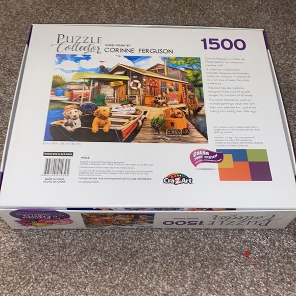 A 1500 puzzle with all the pieces great for all ages - Picture 3 of 3